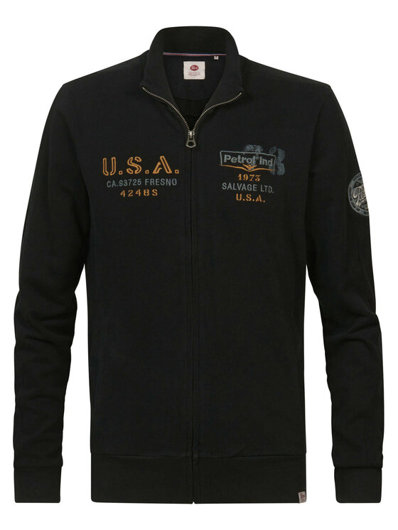 Petrol Industries Petrol Industries Sweatshirt M-1030-SWC305 Schwarz Regular Fit