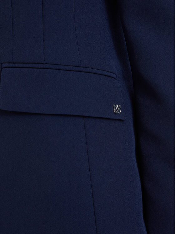 HUGO HUGO Giacca da abito Asmalla-1 50533901 Blu scuro Slim Fit