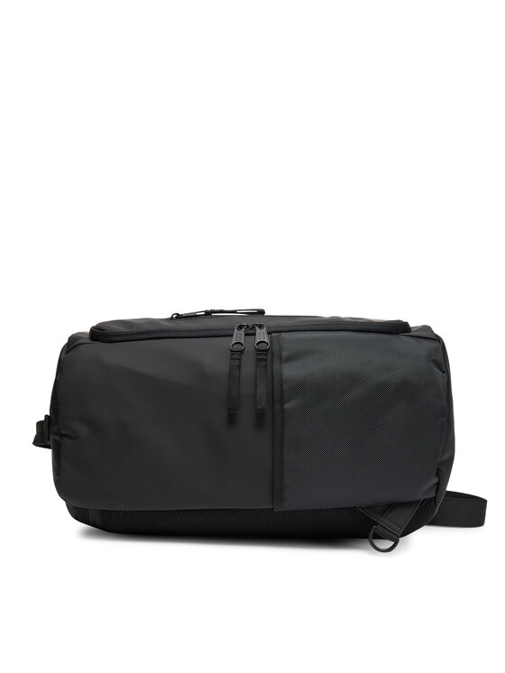 Rucsac Tommy Jeans Tjm Elevated Pu Multi Backpack AM0AM13407 Negru