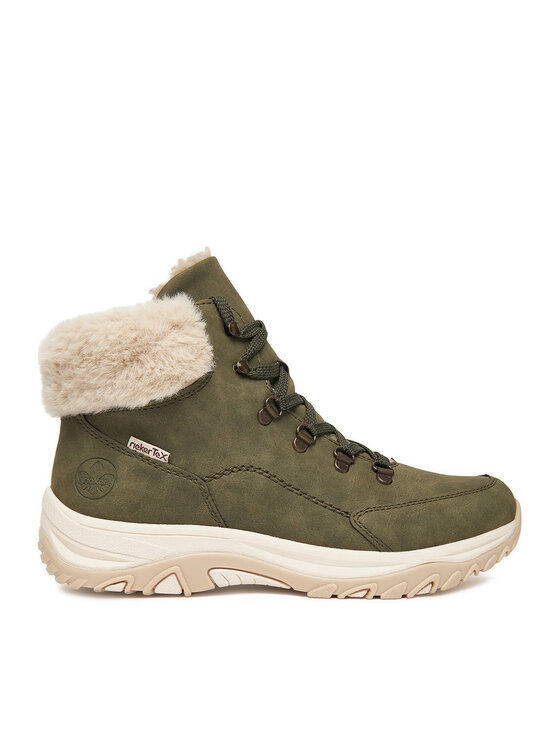 Rieker Rieker Kotníková obuv CEO-M9610-54 Khaki