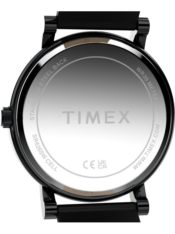 Timex Timex Zegarek TW2Y69200 Czarny