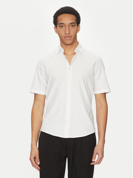 BOSS BOSS Cămașă Rash_2 50537332 Alb Regular Fit