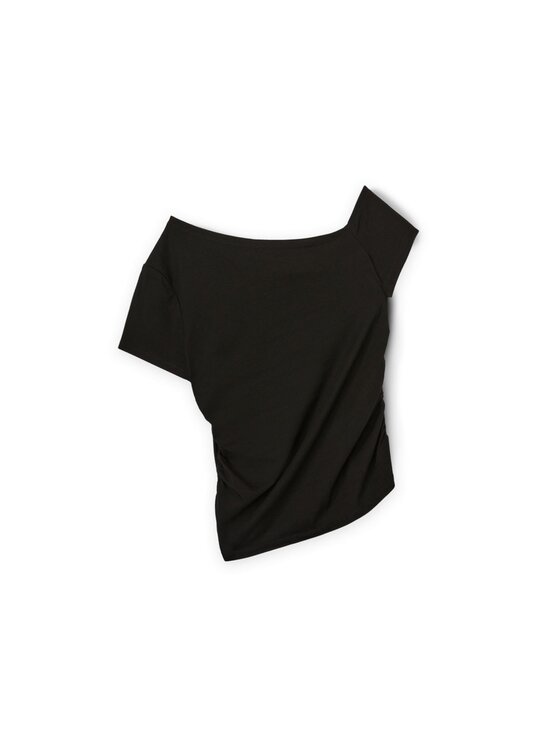Motivi Motivi T-Shirt G390W003445N033 Czarny Slim Fit