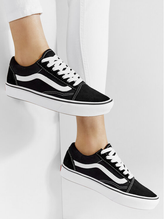 Vans Vans Гуменки Comfycush Old Sko VN0A3WMAVNE1 Черен