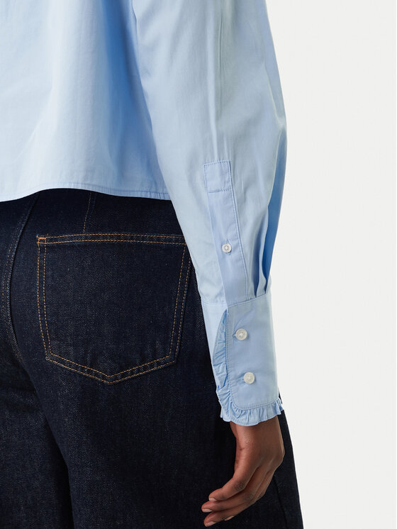 Tommy Jeans Tommy Jeans Košile DW0DW22767 Světle modrá Relaxed Fit