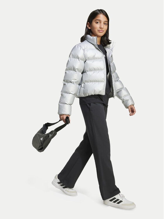 adidas adidas Zimska jakna Glam JM1670 Siva Regular Fit