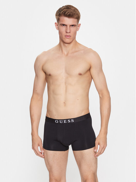 Guess Guess Boxerky U3BF00 KBF90 Černá