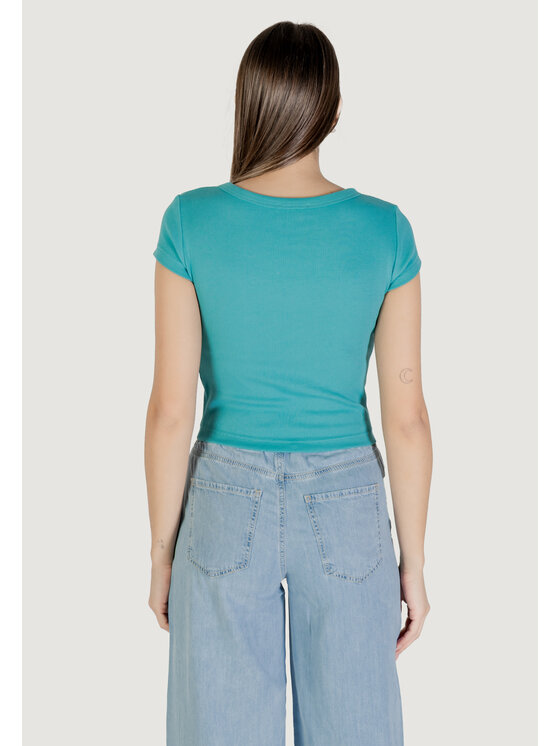 Calvin Klein Jeans Calvin Klein Jeans T-shirt A- WOVEN LABEL 2X2 R Blu Shirt Fit