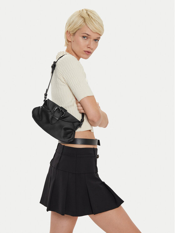 PINKO PINKO Τσάντα Jolene Shoulder Mini AI 24-25 PLTT 102802 A20E Μαύρο