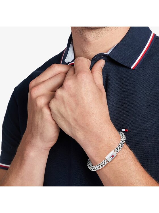 Tommy Hilfiger Tommy Hilfiger Náramek 2790647 Stříbrná