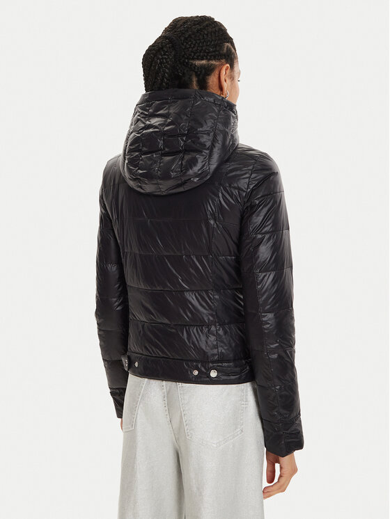 Patrizia Pepe Patrizia Pepe Демісезонна куртка 8O0135/A503-K103 Чорний Regular Fit