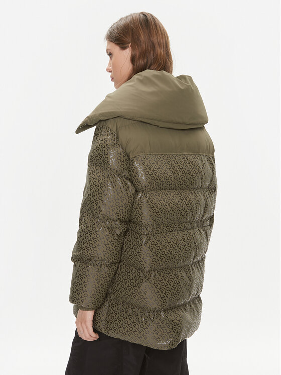 PINKO PINKO Kevad-sügis jope Convalida 101641 A127 Khakivärviline Regular Fit