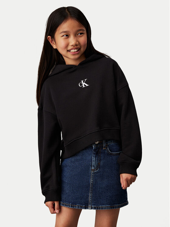 Calvin Klein Jeans Bluza IG0IG02755 M Czarny Boxy Fit