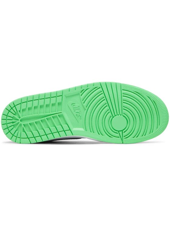 Nike Nike Sneakersy 4 High Green Glow Zielony