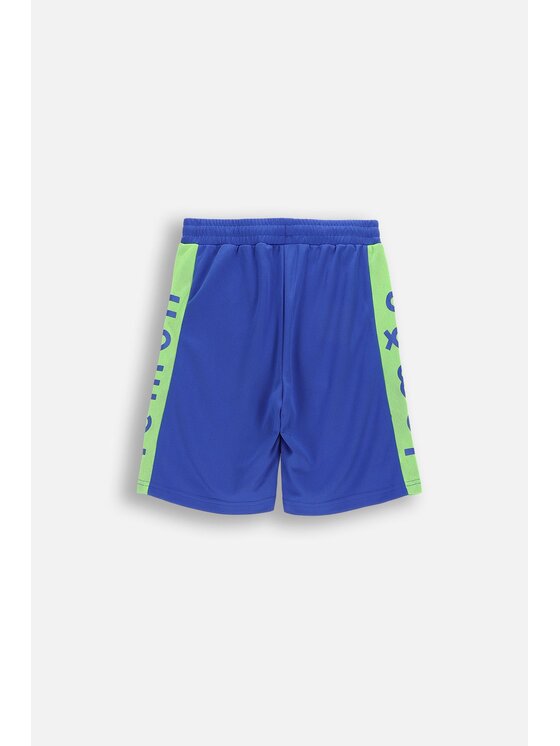 Lemon Explore Lemon Explore Szorty materiałowe WL6120501ACB-014 Niebieski Regular Fit