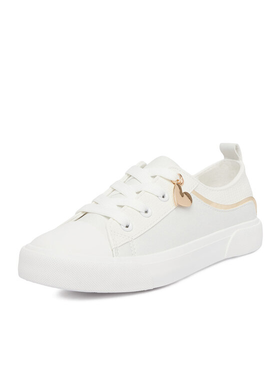 JENNY JENNY Sneakers aus Stoff CEO-CSS20377-28 Weiß