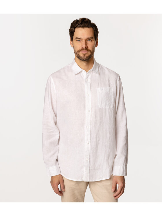 Lee Cooper Lee Cooper Koszula ROGER 2020 Biały Regular Fit