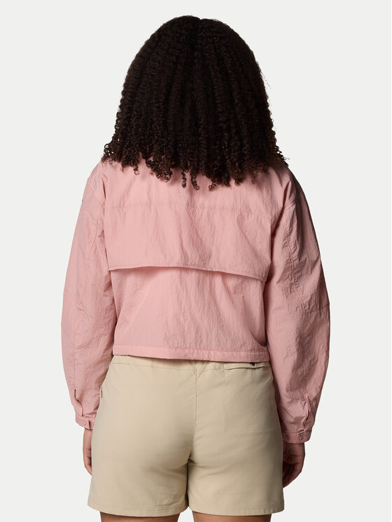 Columbia Columbia Μπουφάν μεταβατικό Paracutie™ Cropped Cargo Windbreaker 2116571 Κόκκινο Regular Fit