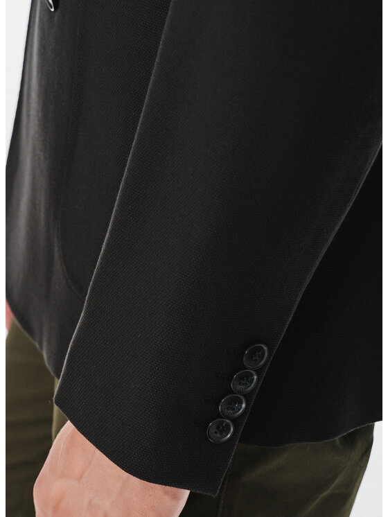 Pako Lorente Pako Lorente Marynarka P24WF-3X-007 Czarny Slim Fit