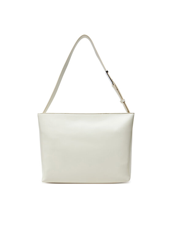 Calvin Klein Calvin Klein Borsetta Embossed Logo Medium Shopper K60K613172 Écru
