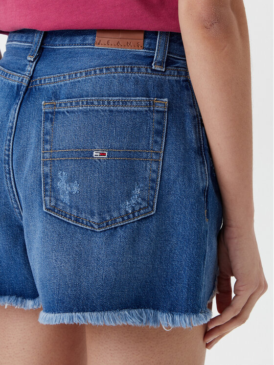 Tommy Jeans Tommy Jeans Kratke traperice DW0DW20096 Plava Regular Fit