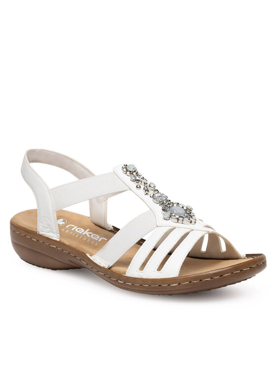 Rieker Rieker Sandalen 60839-80 Weiß