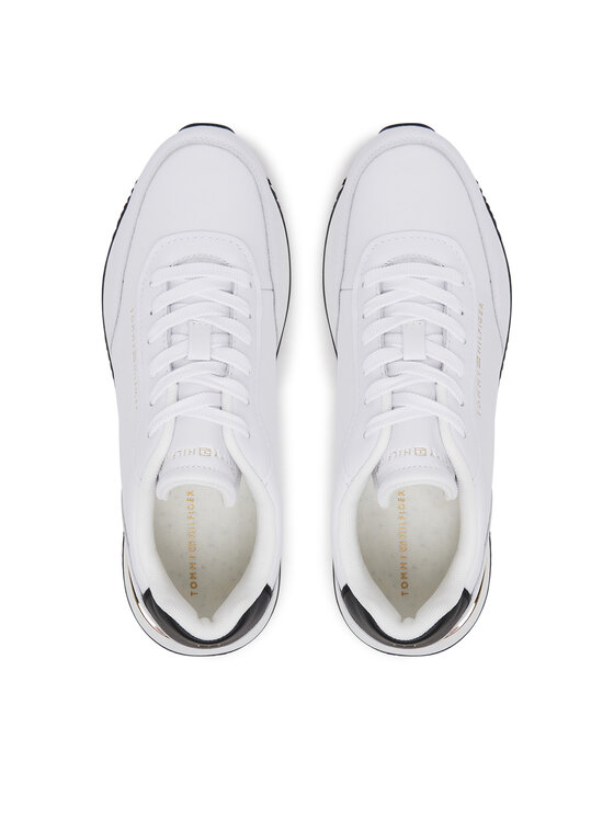 Tommy Hilfiger Tommy Hilfiger Sneakersy Chic Fashion Runner FW0FW08695 Biela