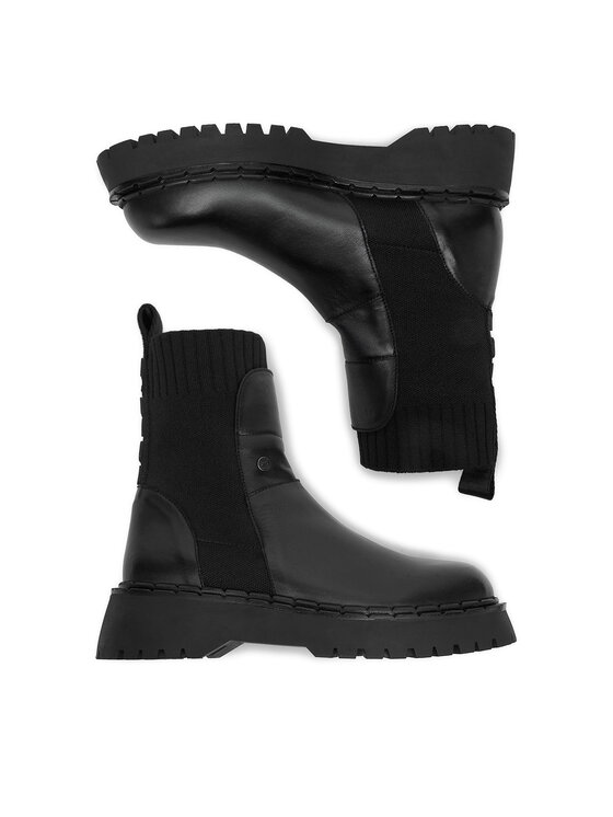 G-Star Raw G-Star Raw Kotníková obuv s elastickým prvkem EO-DEMET Černá