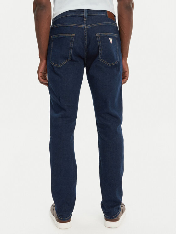Guess Jeans Guess Jeans Jeansy M4YA1C D5DM3 Granatowy Slim Fit