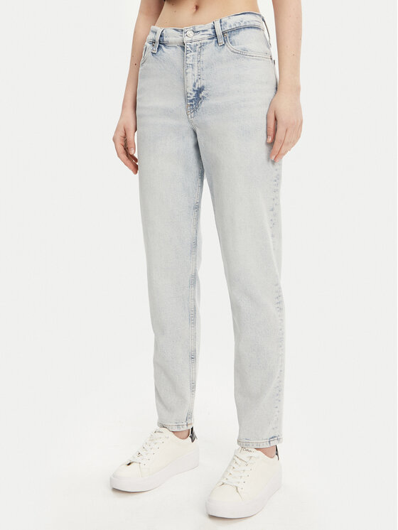 Calvin Klein Jeans Calvin Klein Jeans Blugi J20J225139 Albastru Mom Fit