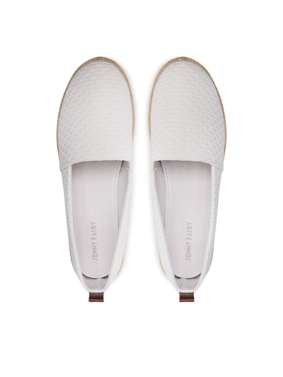 Jenny Fairy Jenny Fairy Espadrile WSK1609-03 Alb