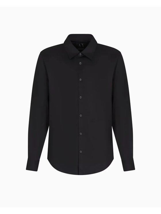 Armani Exchange Armani Exchange Camicia XM000339AF10192 Nero Regular Fit