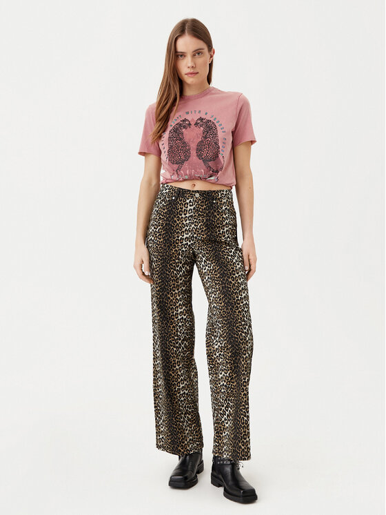 ONLY ONLY Marškinėliai Lucy 15307412 Rožinė Regular Fit