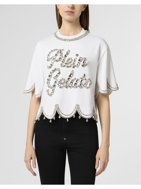 PHILIPP PLEIN PHILIPP PLEIN T-Shirt 30532 Biały