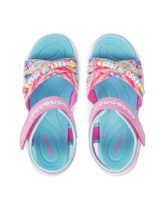 Skechers Skechers Сандали Jumpsters Sandal-Tie Dye Bffs 303045L/PKMT Розов
