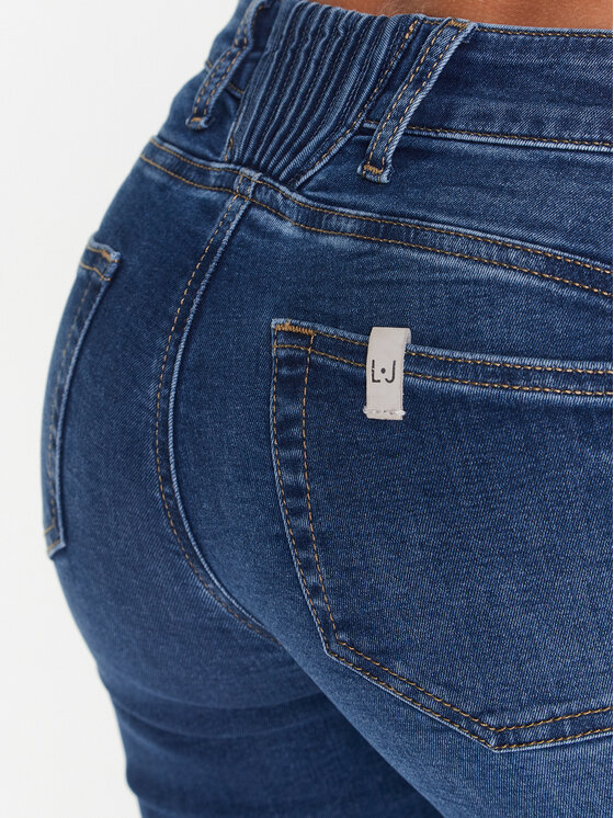 Liu Jo Liu Jo Jeans hlače UA3237 DS004 Modra Wide Leg