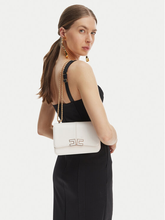 Elisabetta Franchi Elisabetta Franchi Käekott BS-91A-61E2-V390 Valge