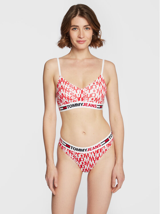 Tommy Jeans Tommy Jeans Figi brazylijskie Print UW0UW03556 Kolorowy
