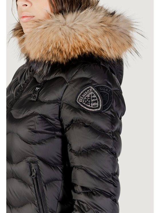 Blauer Blauer Trench LYNEL Nero Casual Fit