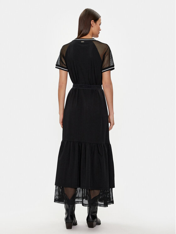 Liu Jo Liu Jo Kasdieninė suknelė TA4264 JS088 Juoda Regular Fit