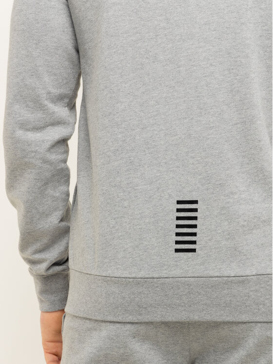 EA7 Emporio Armani EA7 Emporio Armani Mikina 8NPM03 PJ05Z 3905 Sivá Regular Fit