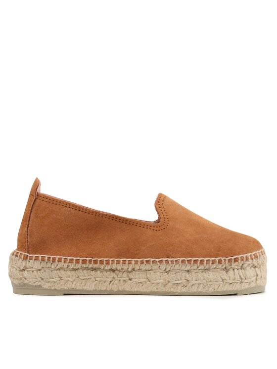 Manebi Espadrile Double Sole Espadrilles R 3.9 D0 Rjava