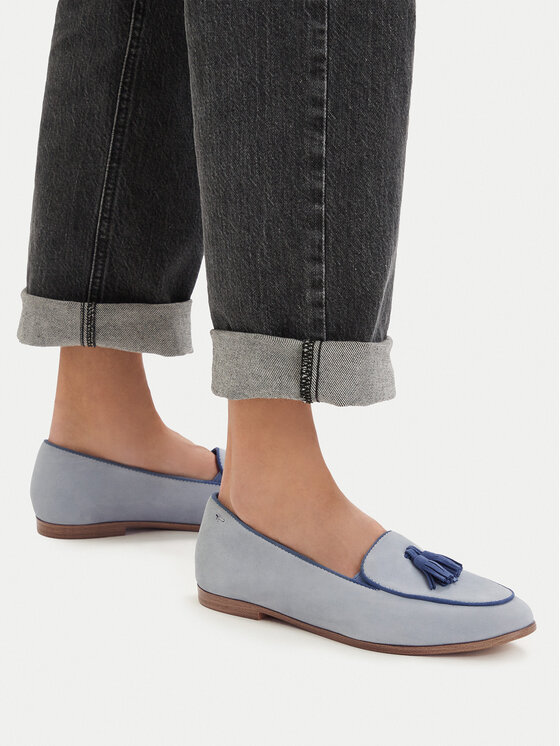 Tamaris Tamaris Loafersy 1-24221-44 Světle modrá