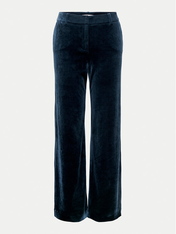 ONLY ONLY Hlače Kayle 15335852 Tamnoplava Straight Fit
