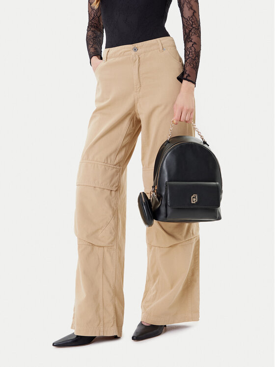 Liu Jo Liu Jo Handtasche M Backpack AF5324 E0077 Schwarz