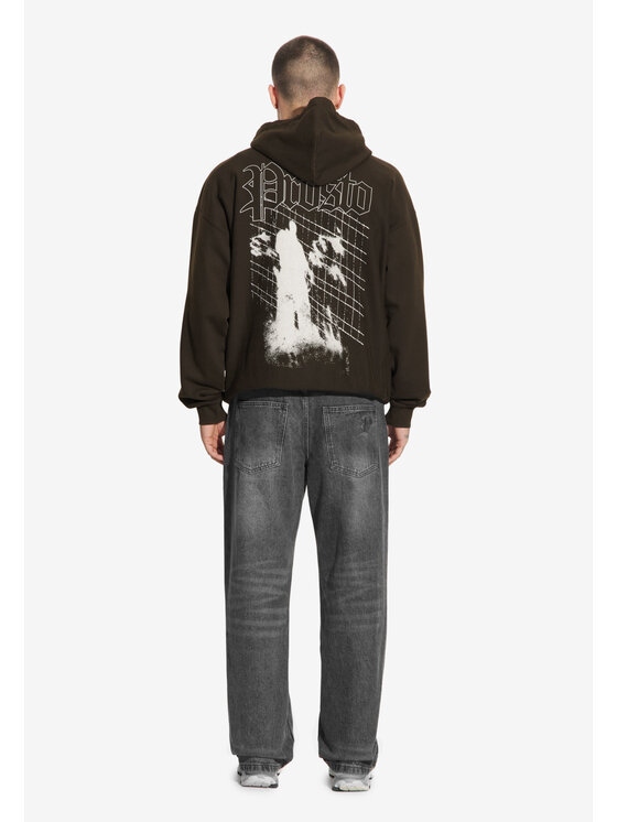 PROSTO. PROSTO. Bluza Shadow Czarny Oversize