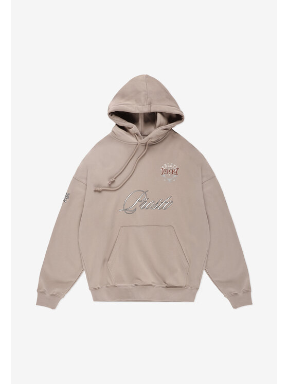 PROSTO. PROSTO. Bluza Football Fan Beżowy Oversize