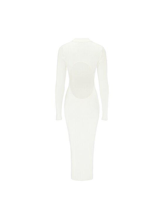 La Mania La Mania Vestito da giorno MILA Bianco Classic Fit