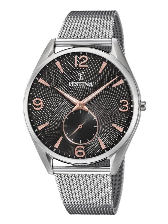 Festina Festina Zegarek F6869/3 Srebrny