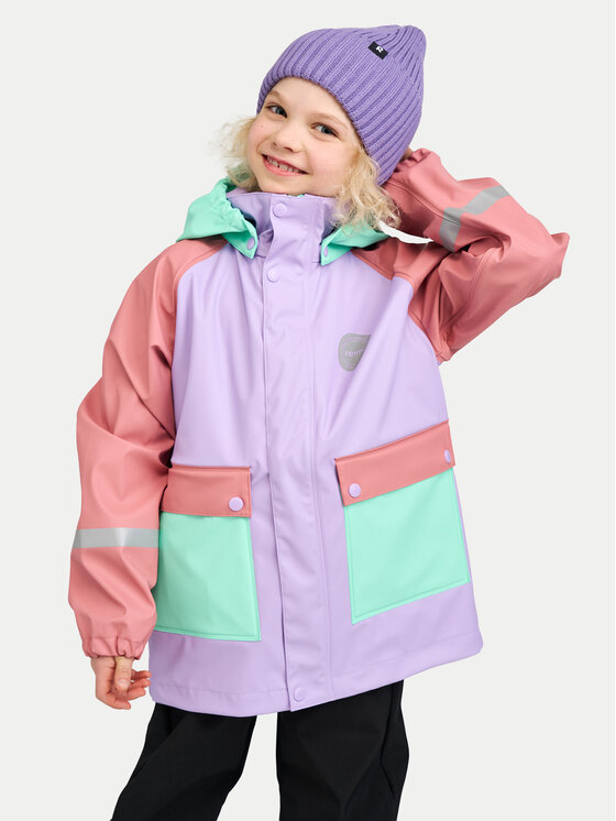 Reima Reima Μπουφάν αδιάβροχο Suihku 5100385A Μωβ Regular Fit